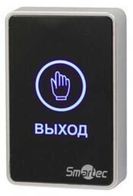 Кнопка ST-EX020LSM-BK сенсорная, черная Smartec