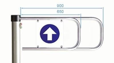 Створка ASG-650 (длиной 650 мм для стойки калитки PERCo-WHD-05) PERCo