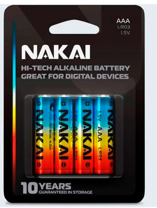Батарейка LR 3 NAKAI Hi-Tech