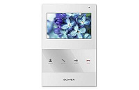 Монитор домофона SQ-04  (цветной видеодомофон,белый) Slinex