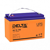 Аккумулятор 100а/ч 12В HR 12-100 Delta