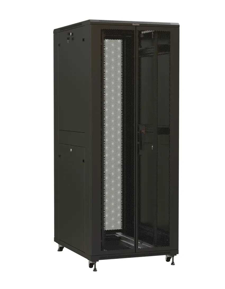 серверный шкаф с перфорированными дверцами